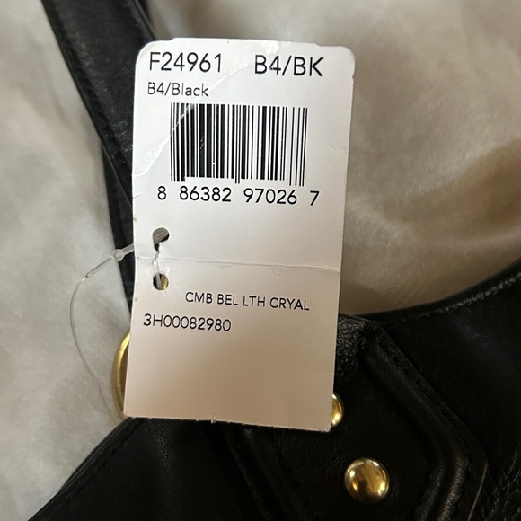 BNWT COACH Campbell Belle Bordeaux Leather Carryall Shoulder Bag Purse F24961. - Picture 11 of 12